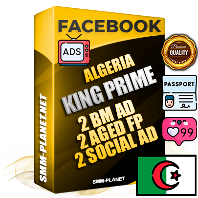 SUPER TRUST KING PRIME Algerian Facebook Ad Accounts - 2 BM Ad Accounts + 2 Ad Accounts on King Profile + 2 aged Fan Pages with huge organic reach and active subscribers