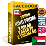 SUPER TRUST KING PRIME Sudanese Facebook Ad Accounts - 2 BM Ad Accounts + 2 Ad Accounts on King Profile + 2 aged Fan Pages with huge organic reach and active subscribers