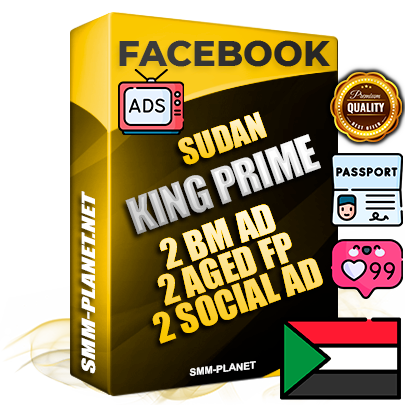 SUPER TRUST KING PRIME Sudanese Facebook Ad Accounts - 2 BM Ad Accounts + 2 Ad Accounts on King Profile + 2 aged Fan Pages with huge organic reach and active subscribers