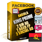 SUPER TRUST KING PRIME Angolan Facebook Ad Accounts - 2 BM Ad Accounts + 2 Ad Accounts on King Profile + 2 aged Fan Pages with huge organic reach and active subscribers
