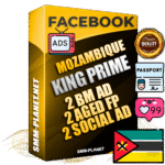 SUPER TRUST KING PRIME Mozambican Facebook Ad Accounts - 2 BM Ad Accounts + 2 Ad Accounts on King Profile + 2 aged Fan Pages with huge organic reach and active subscribers