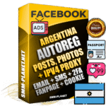 Ultimate Argentinian PREMIUM AutoReg Facebook Accounts - Fully Loaded (Posts : Multi-Photos : Info)