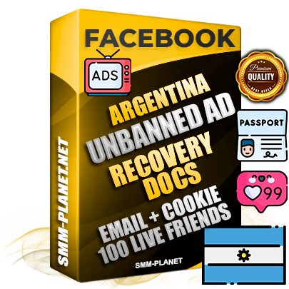 Premium Argentinian Unbanned FB Ad Accounts with Recovery Docs
