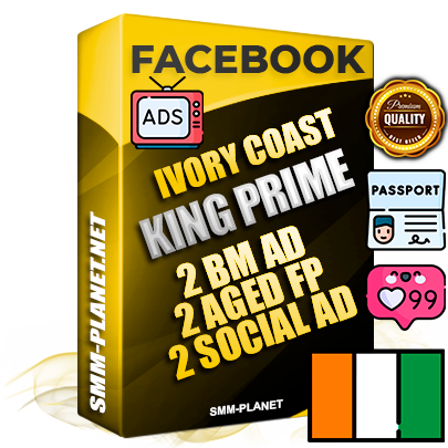 SUPER TRUST KING PRIME Ivorian Facebook Ad Accounts - 2 BM Ad Accounts + 2 Ad Accounts on King Profile + 2 aged Fan Pages with huge organic reach and active subscribers