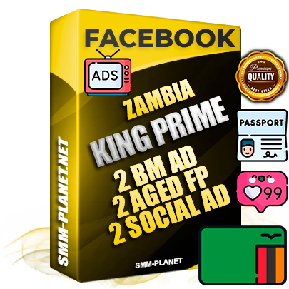 SUPER TRUST KING PRIME Zambian Facebook Ad Accounts - 2 BM Ad Accounts + 2 Ad Accounts on King Profile + 2 aged Fan Pages with huge organic reach and active subscribers