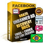 Premium Brazilian Unbanned FB Ad Accounts with Recovery Docs