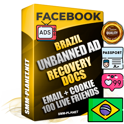 Premium Brazilian Unbanned FB Ad Accounts with Recovery Docs