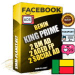 SUPER TRUST KING PRIME Beninese Facebook Ad Accounts - 2 BM Ad Accounts + 2 Ad Accounts on King Profile + 2 aged Fan Pages with huge organic reach and active subscribers