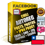 Ultimate Chilean PREMIUM AutoReg Facebook Accounts - Fully Loaded (Posts : Multi-Photos : Info)