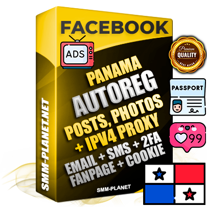 Ultimate Panamanian PREMIUM AutoReg Facebook Accounts - Fully Loaded (Posts : Multi-Photos : Info)