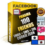 Elite Panamanian PREMIUM Handcrafted Facebook Accounts - 100 Authentic Live Friends with High Trust for Ads