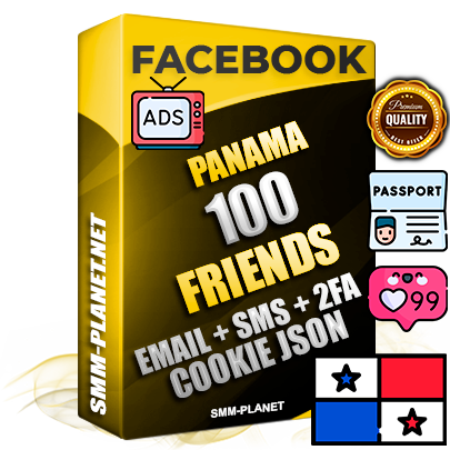Elite Panamanian PREMIUM Handcrafted Facebook Accounts - 100 Authentic Live Friends with High Trust for Ads