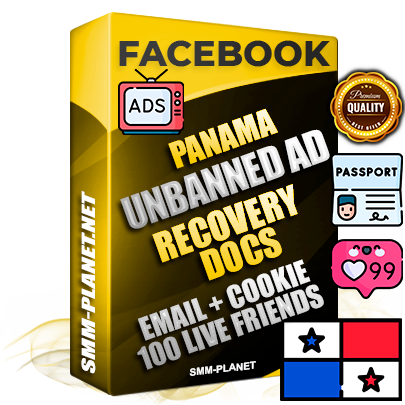 Premium Panamanian Unbanned FB Ad Accounts with Recovery Docs