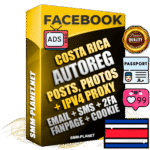 Ultimate Costa Rican PREMIUM AutoReg Facebook Accounts - Fully Loaded (Posts : Multi-Photos : Info)