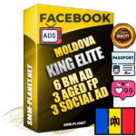 SUPER TRUST KING ELITE Moldovan Facebook Ad Accounts - 6 BM Ad Accounts + 3 Ad Accounts on King Profile + 3 aged Fan Pages with huge organic reach and active subscribers