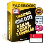 SUPER TRUST KING ELITE Singapore Facebook Ad Accounts - 6 BM Ad Accounts + 3 Ad Accounts on King Profile + 3 aged Fan Pages with huge organic reach and active subscribers
