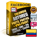Ultimate Colombian PREMIUM AutoReg Facebook Accounts - Fully Loaded (Posts : Multi-Photos : Info)