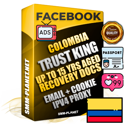 SUPER TRUST KING Colombian Facebook Ad Accounts