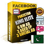 SUPER TRUST KING ELITE Pakistani Facebook Ad Accounts - 6 BM Ad Accounts + 3 Ad Accounts on King Profile + 3 aged Fan Pages with huge organic reach and active subscribers