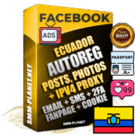 Ultimate Ecuadorian PREMIUM AutoReg Facebook Accounts - Fully Loaded (Posts : Multi-Photos : Info)
