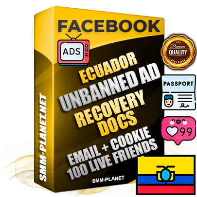 Premium Ecuadorian Unbanned FB Ad Accounts with Recovery Docs