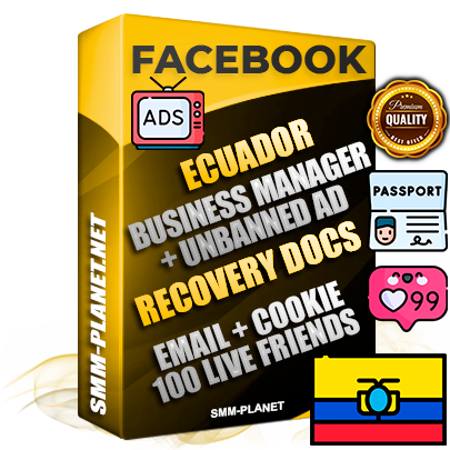 Prime Ecuadorian Facebook Ad Accounts with Top-Tier Pre-Heated Business Manager