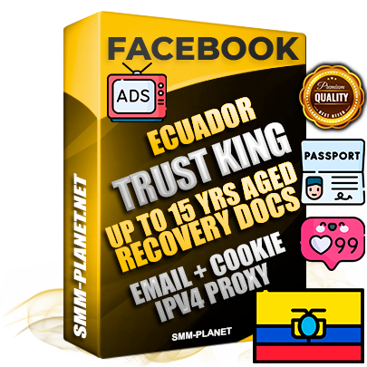 SUPER TRUST KING Ecuadorian Facebook Ad Accounts