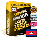 SUPER TRUST KING ELITE Cambodian Facebook Ad Accounts - 6 BM Ad Accounts + 3 Ad Accounts on King Profile + 3 aged Fan Pages with huge organic reach and active subscribers