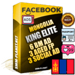 SUPER TRUST KING ELITE Mongolian Facebook Ad Accounts - 6 BM Ad Accounts + 3 Ad Accounts on King Profile + 3 aged Fan Pages with huge organic reach and active subscribers