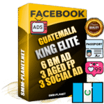 SUPER TRUST KING ELITE Guatemalan Facebook Ad Accounts - 6 BM Ad Accounts + 3 Ad Accounts on King Profile + 3 aged Fan Pages with huge organic reach and active subscribers