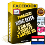 SUPER TRUST KING ELITE Paraguayan Facebook Ad Accounts - 6 BM Ad Accounts + 3 Ad Accounts on King Profile + 3 aged Fan Pages with huge organic reach and active subscribers