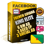 SUPER TRUST KING ELITE Guiana Facebook Ad Accounts - 6 BM Ad Accounts + 3 Ad Accounts on King Profile + 3 aged Fan Pages with huge organic reach and active subscribers