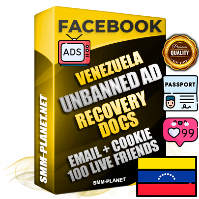Premium Venezuelan Unbanned FB Ad Accounts with Recovery Docs