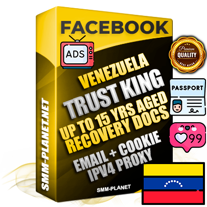 SUPER TRUST KING Venezuelan Facebook Ad Accounts
