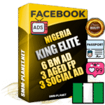 SUPER TRUST KING ELITE Nigerian Facebook Ad Accounts - 6 BM Ad Accounts + 3 Ad Accounts on King Profile + 3 aged Fan Pages with huge organic reach and active subscribers