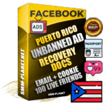 Premium Puerto Rican Unbanned FB Ad Accounts with Recovery Docs