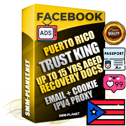 SUPER TRUST KING Puerto Rican Facebook Ad Accounts