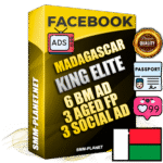 SUPER TRUST KING ELITE Madagascar Facebook Ad Accounts - 6 BM Ad Accounts + 3 Ad Accounts on King Profile + 3 aged Fan Pages with huge organic reach and active subscribers