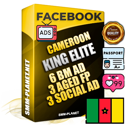 SUPER TRUST KING ELITE Cameroonian Facebook Ad Accounts - 6 BM Ad Accounts + 3 Ad Accounts on King Profile + 3 aged Fan Pages with huge organic reach and active subscribers