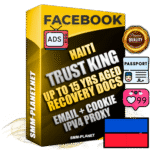 SUPER TRUST KING Haitian Facebook Ad Accounts