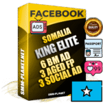 SUPER TRUST KING ELITE Somali Facebook Ad Accounts - 6 BM Ad Accounts + 3 Ad Accounts on King Profile + 3 aged Fan Pages with huge organic reach and active subscribers