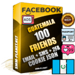 Elite Guatemalan PREMIUM Handcrafted Facebook Accounts - 100 Authentic Live Friends with High Trust for Ads