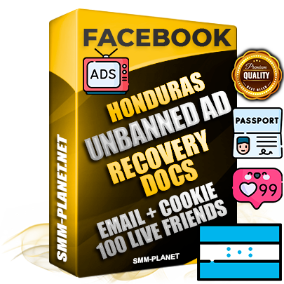 Premium Honduran Unbanned FB Ad Accounts with Recovery Docs