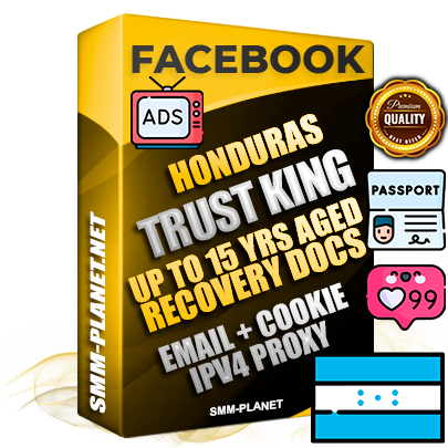 SUPER TRUST KING Honduran Facebook Ad Accounts