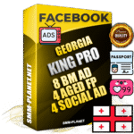 SUPER TRUST KING PRO Georgian Facebook Ad Accounts - 8 BM Ad Accounts + 4 Ad Accounts on King Profile + 4 aged Fan Pages with huge organic reach and active subscribers