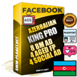 SUPER TRUST KING PRO Azerbaijani Facebook Ad Accounts - 8 BM Ad Accounts + 4 Ad Accounts on King Profile + 4 aged Fan Pages with huge organic reach and active subscribers