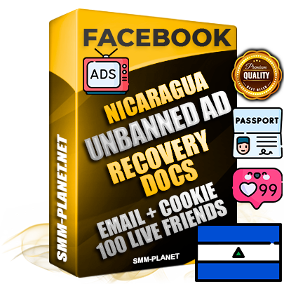 Premium Nicaraguan Unbanned FB Ad Accounts with Recovery Docs