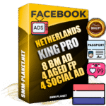 SUPER TRUST KING PRO Dutch Facebook Ad Accounts - 8 BM Ad Accounts + 4 Ad Accounts on King Profile + 4 aged Fan Pages with huge organic reach and active subscribers