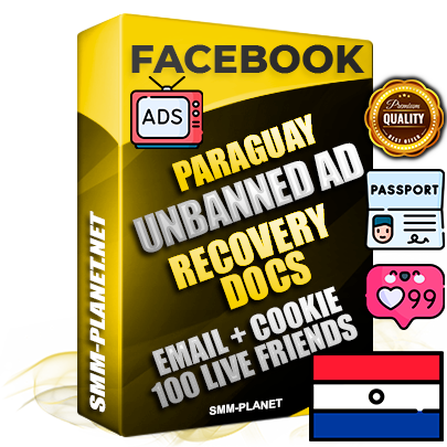 Premium Paraguayan Unbanned FB Ad Accounts with Recovery Docs