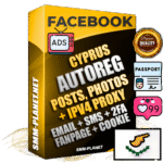 Ultimate Cyprus PREMIUM AutoReg Facebook Accounts - Fully Loaded (Posts : Multi-Photos : Info)